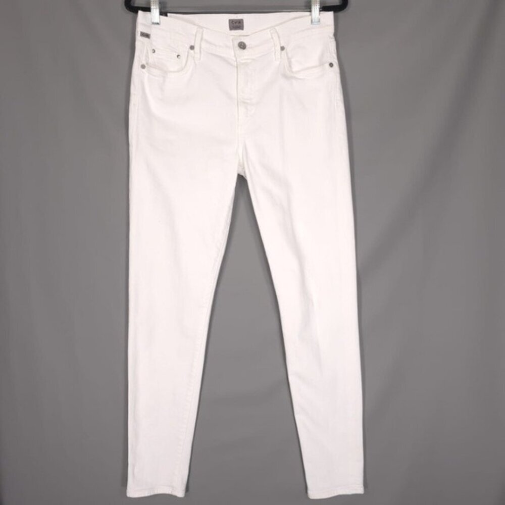 Citizens of Humanity Women’s Rocket High Rise Skinny White Jean USA MADE Size 31